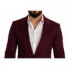 Blazer giacca cappotto slim fit in cashmere marrone - IT48 - M