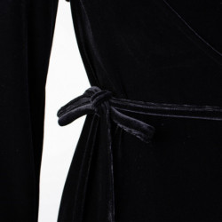 Abito in velluto nero - IT40