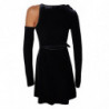 Abito in velluto nero - IT40