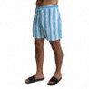 Pantaloncini da bagno da uomo beachwear a righe blu - IT7 - XL