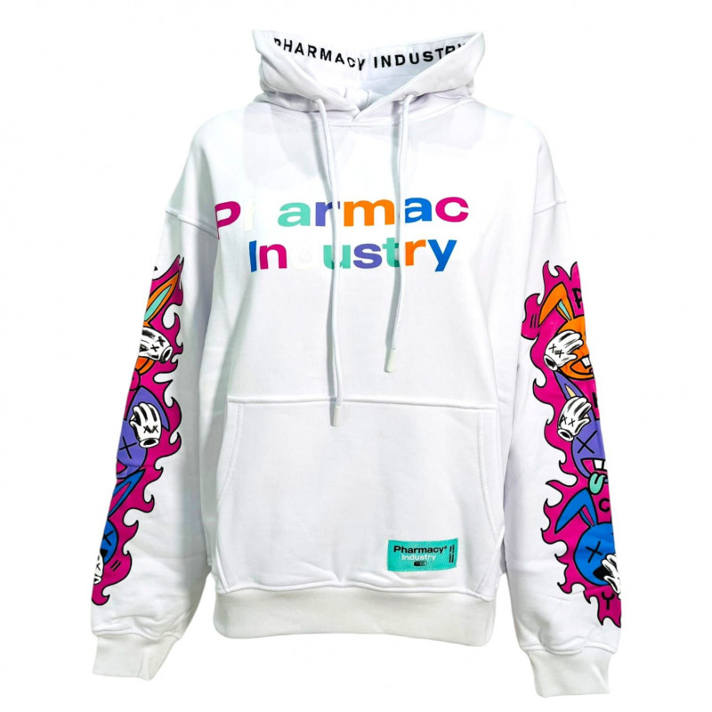 Maglione in cotone bianco - XS