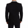 Blazer giacca cappotto slim fit in cotone nero - IT48 - M