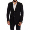 Blazer giacca cappotto slim fit in cotone nero - IT48 - M