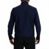 Camicia casual maniche lunghe colletto cotone blu scuro - IT48 - M