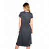 Abito in cotone nero - L