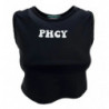 Top e T-shirt in poliammide neri - S