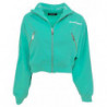 Maglione in poliestere verde - S
