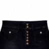 Jeans svasati in denim di cotone blu - W29 - IT43