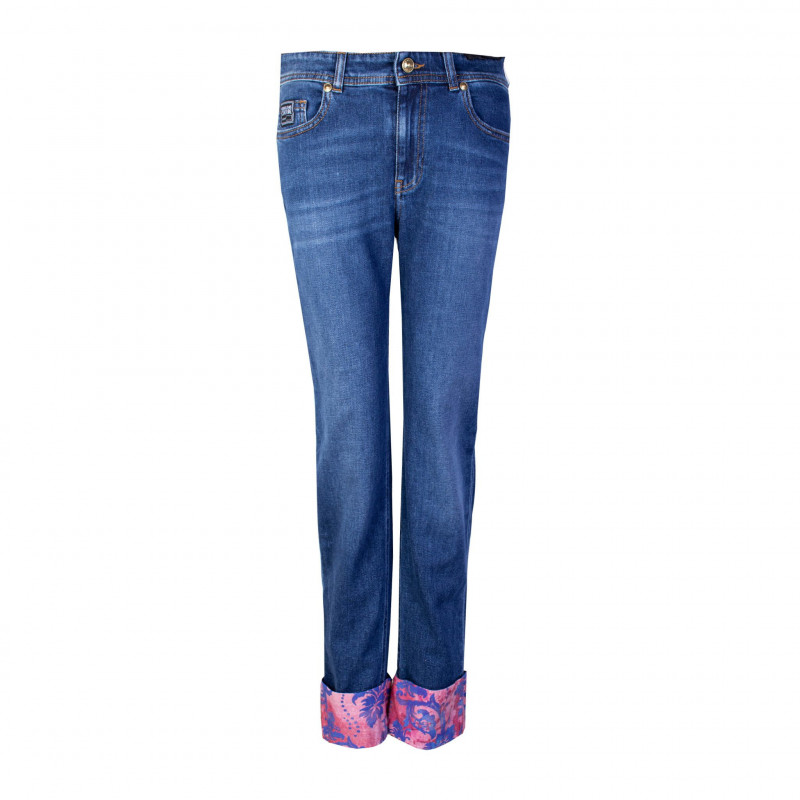 Jeans Melissa in denim di cotone blu - W30