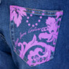 Jeans Melissa in denim di cotone blu - W30