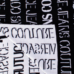 Sciarpa bicolore B/N Versace Jeans Couture - UNISEX