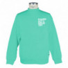 Maglione in cotone verde - S