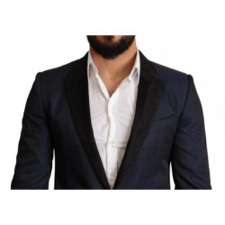 Giacca blazer MARTINI slim fit in lana blu - IT48 - M