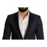 Giacca blazer MARTINI slim fit in lana blu - IT48 - M