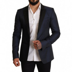 Giacca blazer MARTINI slim fit in lana blu - IT48 - M