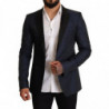 Giacca blazer MARTINI slim fit in lana blu - IT48 - M