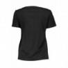 Top e maglietta in cotone nero - L