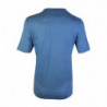 T-Shirt Misto Lana Blu Polvere - IT56 - 3XL