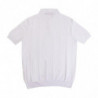 Polo a maniche corte in cotone bianco - IT46 - S
