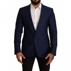 Giacca slim fit blu navy...