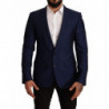 Giacca slim fit blu navy Blazer MARTINI - IT48 - M