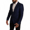 Giacca slim fit blu navy Blazer MARTINI - IT48 - M