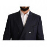Giacca Cappotto TAORMINA in Lino Blu - IT58 - XXL