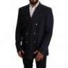 Giacca Cappotto TAORMINA in Lino Blu - IT58 - XXL
