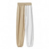Jeans e pantaloni in cotone beige - L