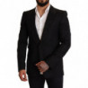 Giacca blazer nera a un bottone slim fit - IT50 - L