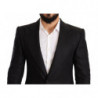 Blazer da giacca slim fit in lino nero - IT48 - M