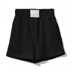 Pantaloncini in cotone nero...
