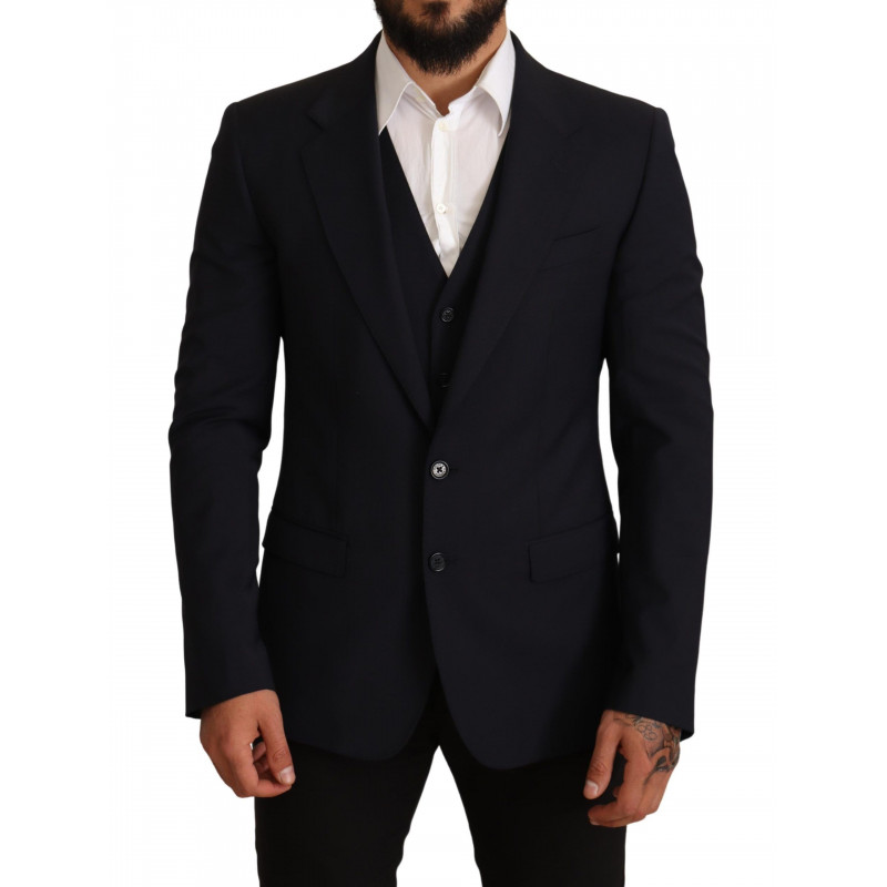 Giacca da abito blazer MARTINI blu in 2 pezzi - IT50 - L