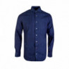 Camicia vestibilità classica in denim blu - 39