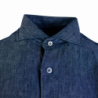 Camicia in lino effetto denim - 42