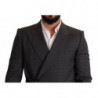 Giacca blazer slim fit in lana a quadri grigi - IT48 - M