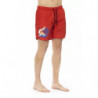 Costume da bagno in poliestere rosso - XXL