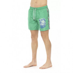 Costume da bagno in poliestere verde - XL