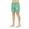Costume da bagno in poliestere verde - XL