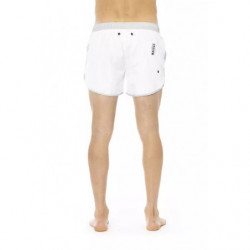 Costume da bagno in poliestere bianco - XXL