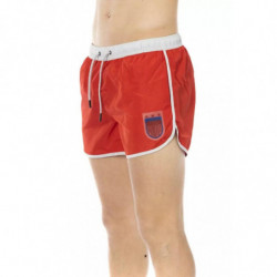 Costume da bagno in poliestere rosso - XL