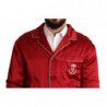 Giubbotto bomber con logo DG in seta rossa - IT48 - M