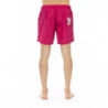 Costume da bagno in poliestere fucsia - XL