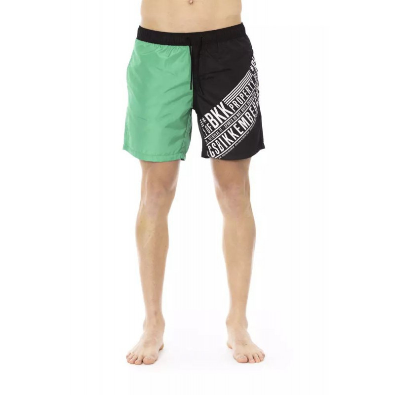 Costume da bagno in poliestere verde - M