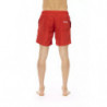Costume da bagno in poliestere rosso - XXL