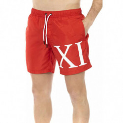Costume da bagno in poliestere rosso - XXL