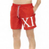 Costume da bagno in poliestere rosso - XXL