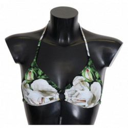 Top bikini con stampa...