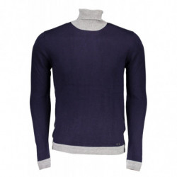 Maglione in nylon blu - nan