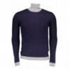 Maglione in nylon blu - nan